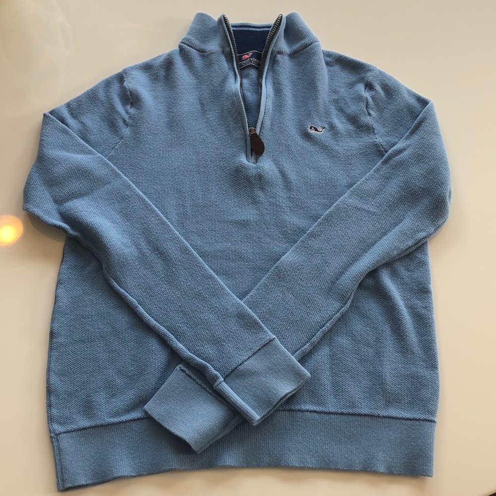 Vineyard Vines long sleeve quarter size pullover